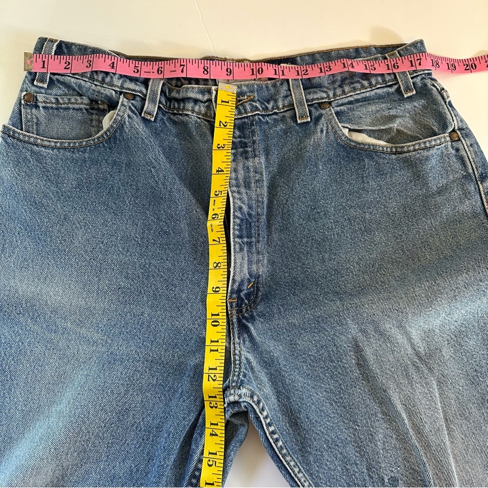 Vintage 1996 Men’s Levis Relaxed Fit 540‎ 38X32 Jeans Zip Fly - Picture 9 of 10